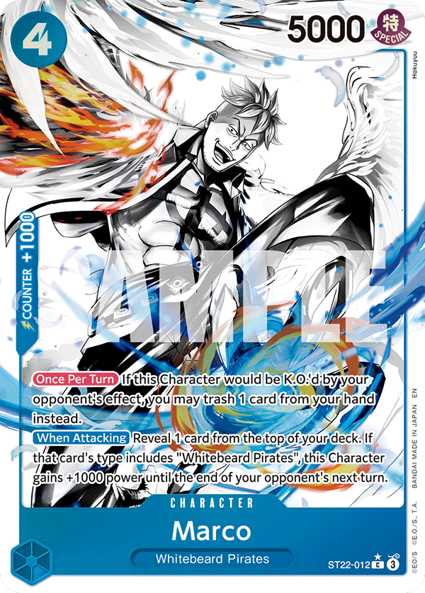One Piece Card Game: Starter Deck- Ace & Newgate (ST-22) | AXIS Gaming