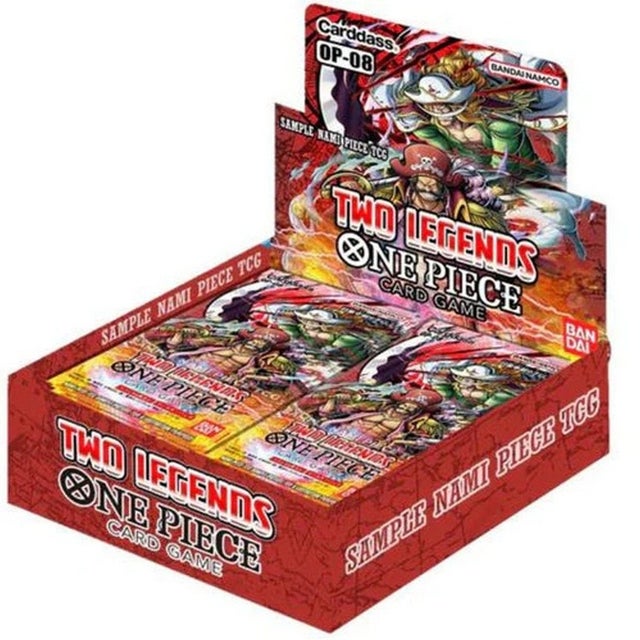 One Piece Two Legends One Piece Card Game: Two Legends OP-08 Booster Box  (Sealed) - Kid Icarus Art Pokemon Booster Box