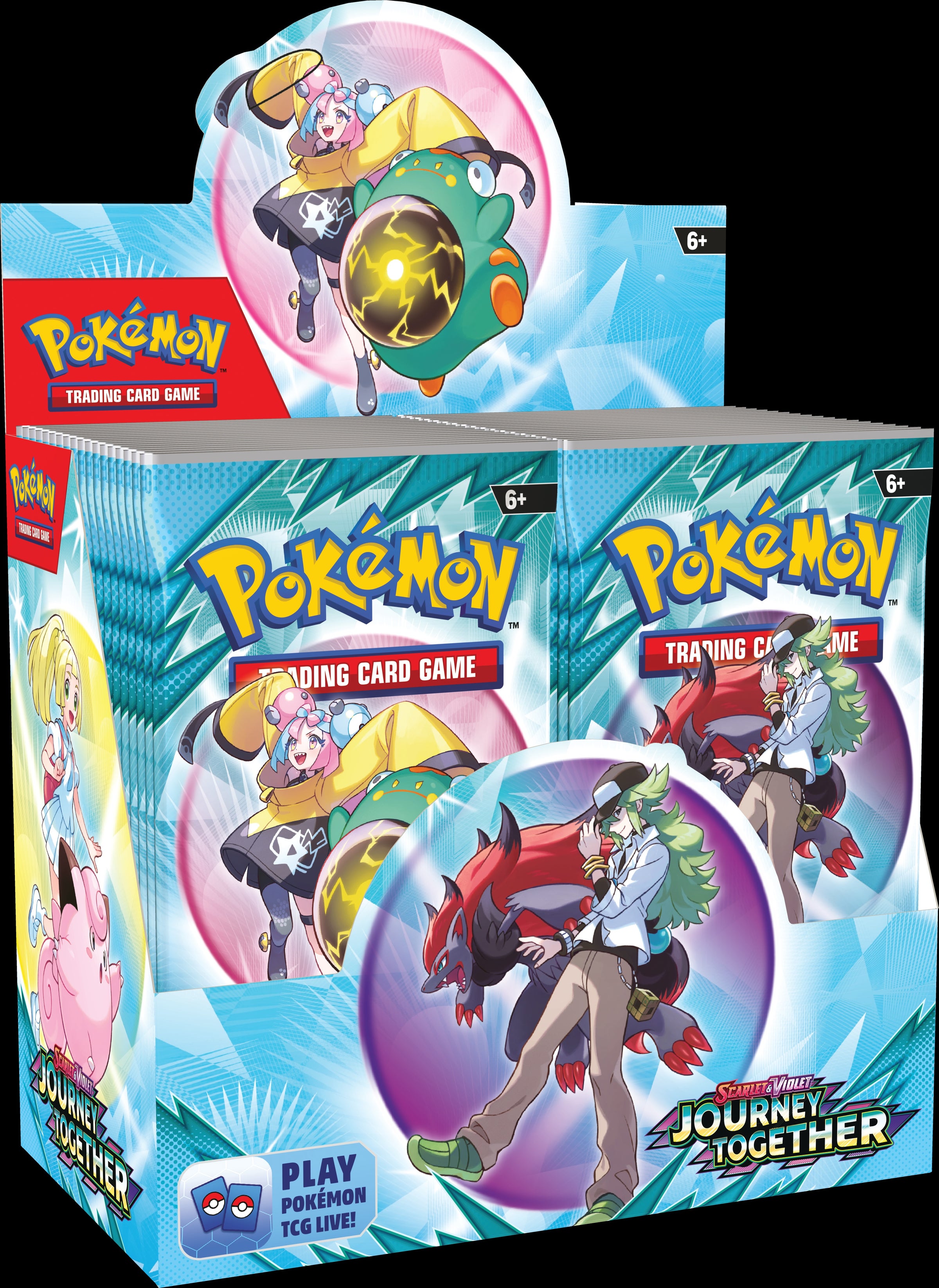 Pokemon TCG - Journey Together - Booster Box (36 packs) | AXIS Gaming