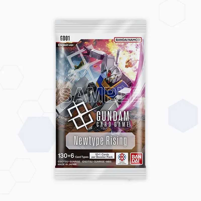 Gundam Card Game: Booster Pack Newtype Rising (GD01) | AXIS Gaming