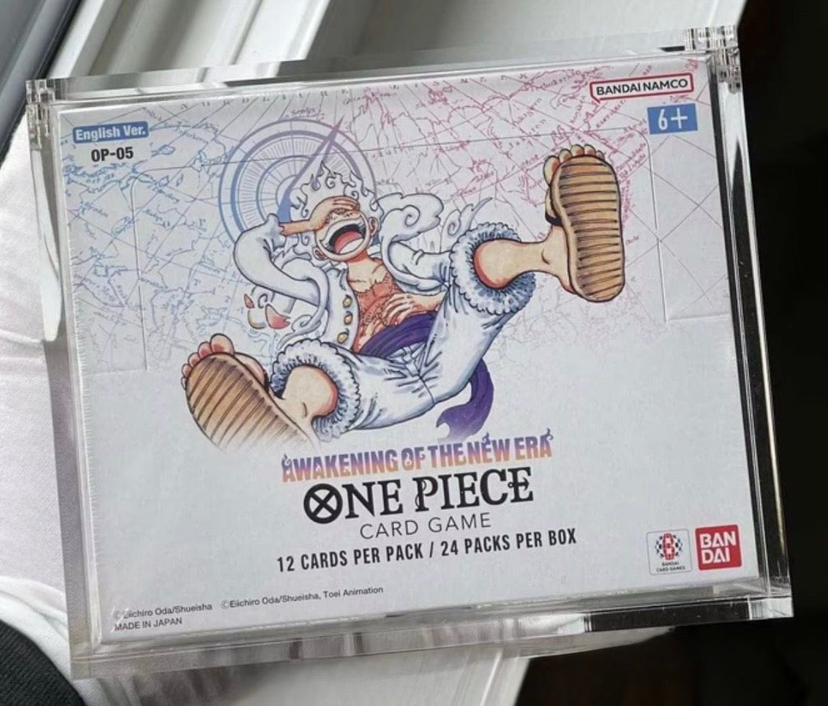 One Piece Card Game Booster Box Acrylic Display Case | AXIS Gaming