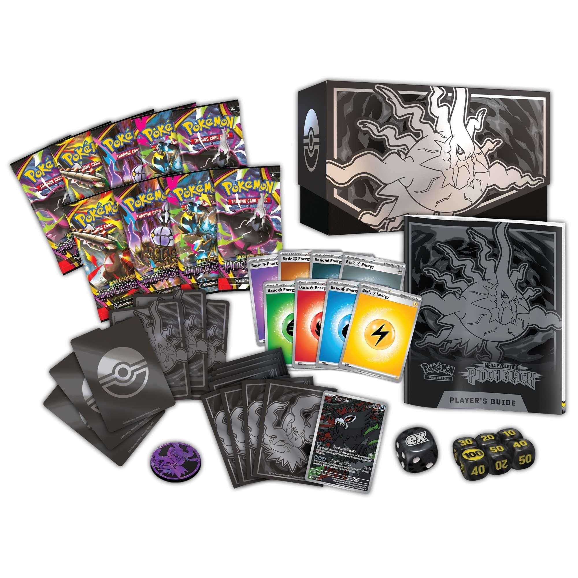 Pokémon TCG: Mega Evolution Pitch Black - Elite Trainer Box | AXIS