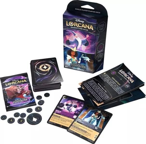 Ravensburger Disney Lorcana Trading Card Game - Starter Deck Amethyst & Steel - Set 2 | AXIS Gaming Ravensburger Disney Lorcana Trading Card Game - Starter Deck Amethyst & Steel - Set 2 | AXIS Gaming